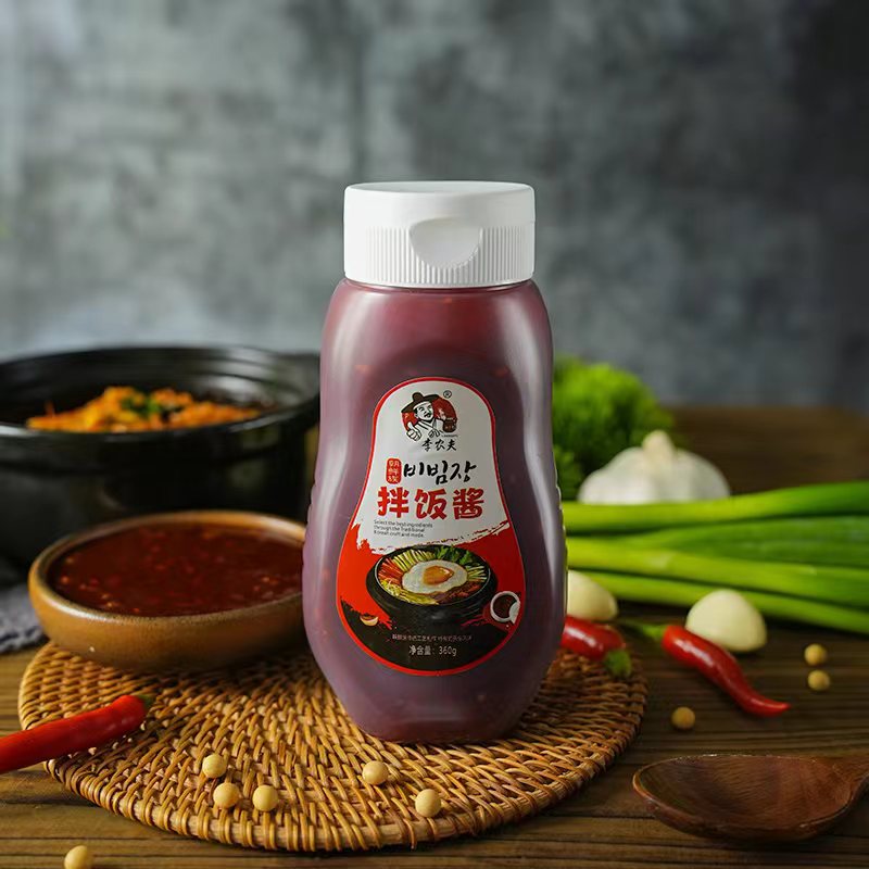 【李农夫】1/2拌饭酱360g（精选）网红石锅烤肉拌饭甜辣椒酱延边