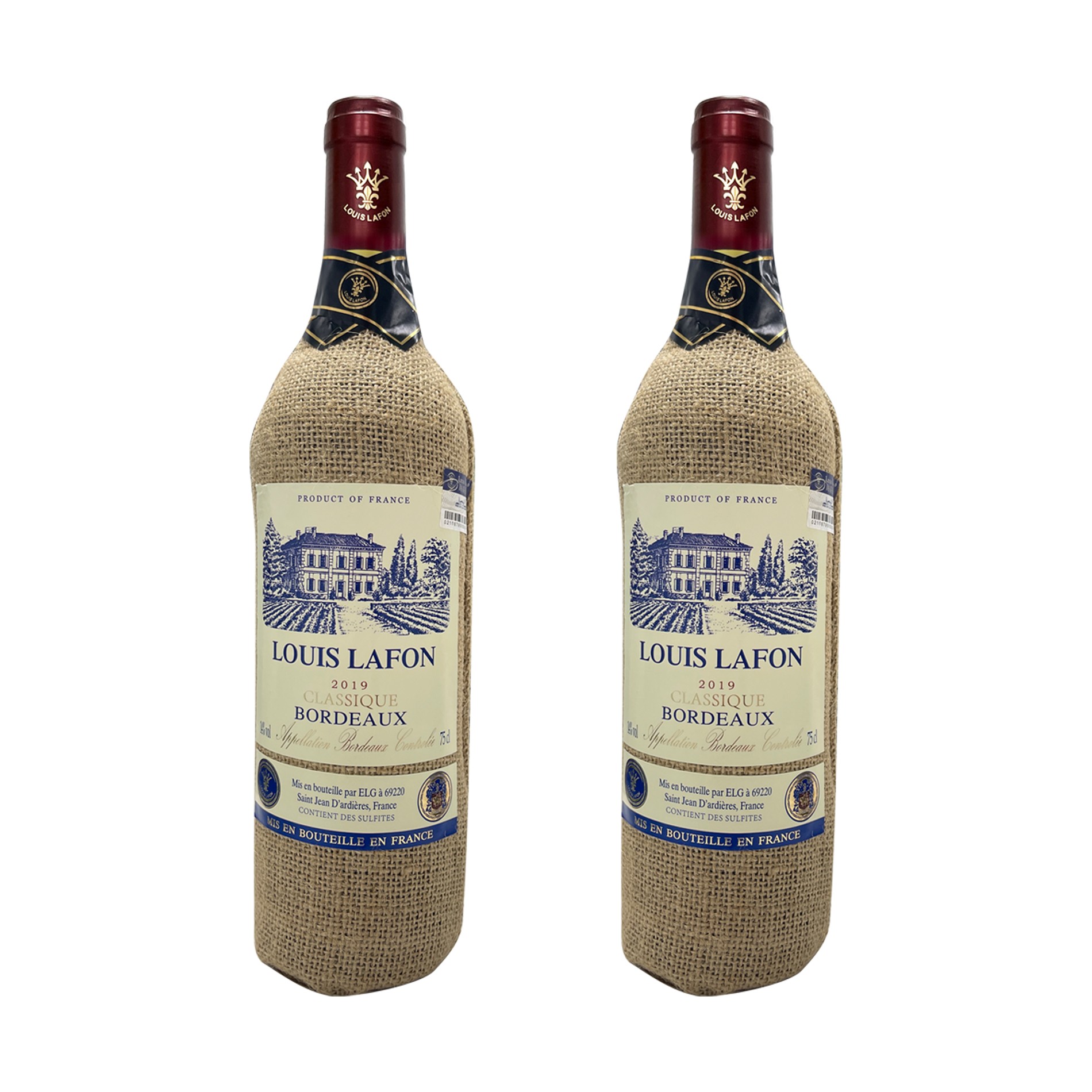 法国路易拉菲 LOUIS LAFON 典藏波尔多干红葡萄酒  原瓶进口750ml