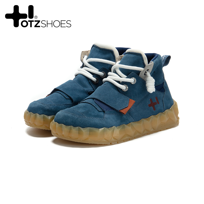 OTZshoes高帮果冻鞋丑萌鞋机能风厚底板鞋休闲运动保暖O21342506