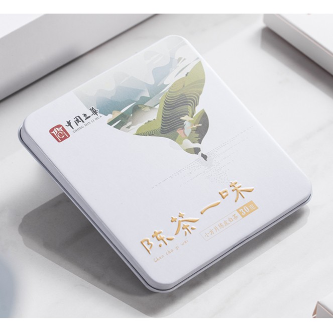 【源头厂家】精选新会陈皮老白茶足足30克 果蜜香型
