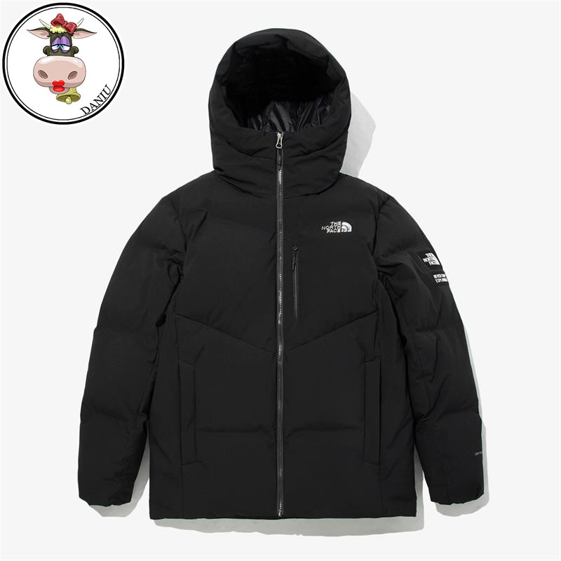 北面*TheNorthFace*22冬季新款情侣运动连帽鹅绒羽绒外套*NJ1DM65