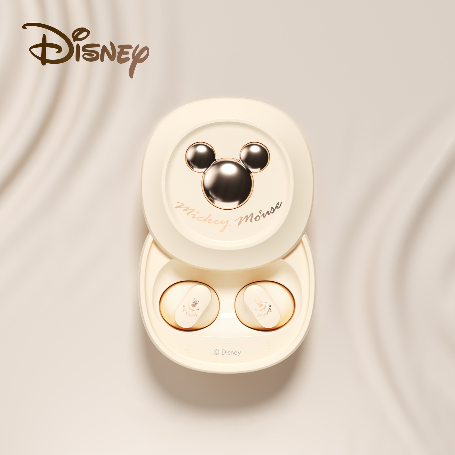 Disney/迪士尼真无线蓝牙耳机入耳式超长待机滑盖迷你无线耳机