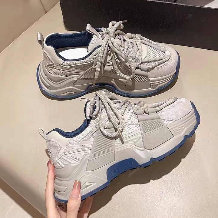 明星同款老爹鞋女ins潮2022新款运动鞋厚底鞋女潮鞋1595时尚潮流