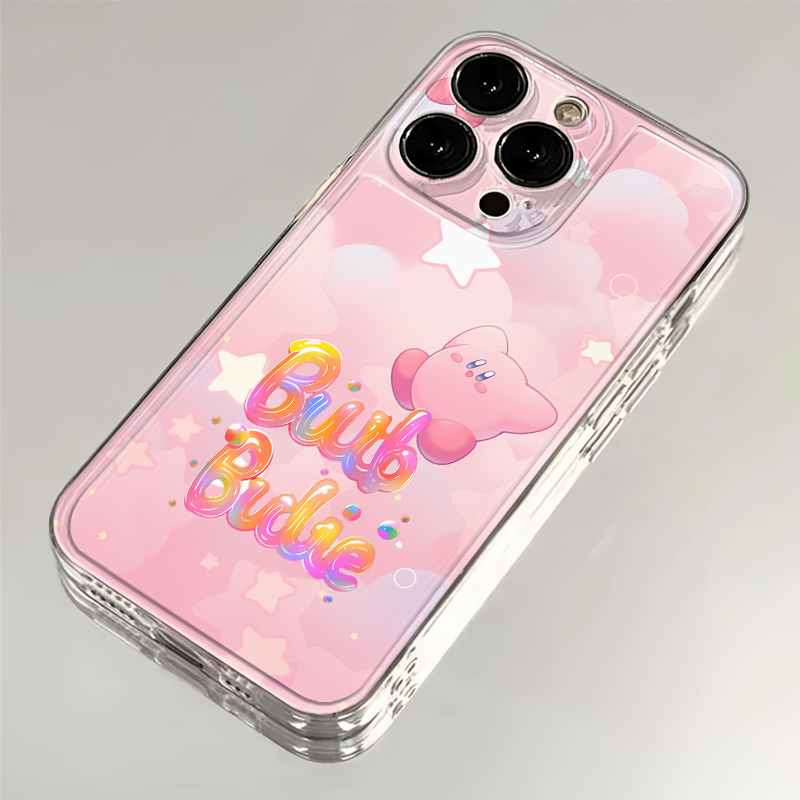 ins可爱星之卡比苹果15软防摔少女iPhone14/华为/vivo/小米手机壳