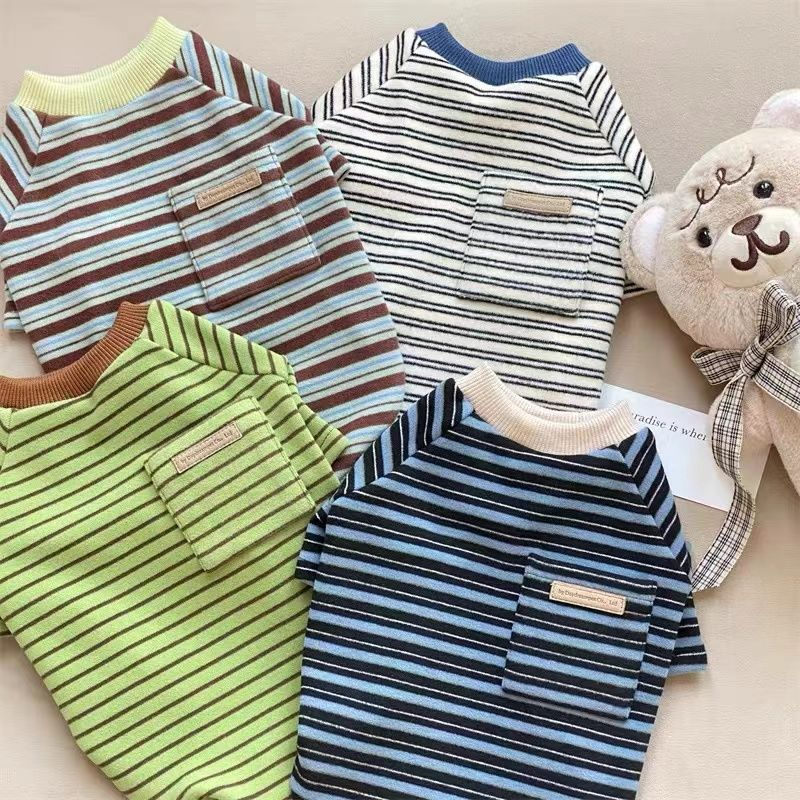 2023年宠物狗衣服秋冬泰迪秋装比熊睡衣马尔济斯柯基小猫衣服保暖