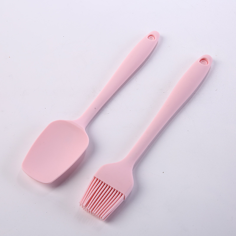 【品牌外贸】硅胶油刷铲子两件套 家用厨具套装烧烤刷子油刷子
