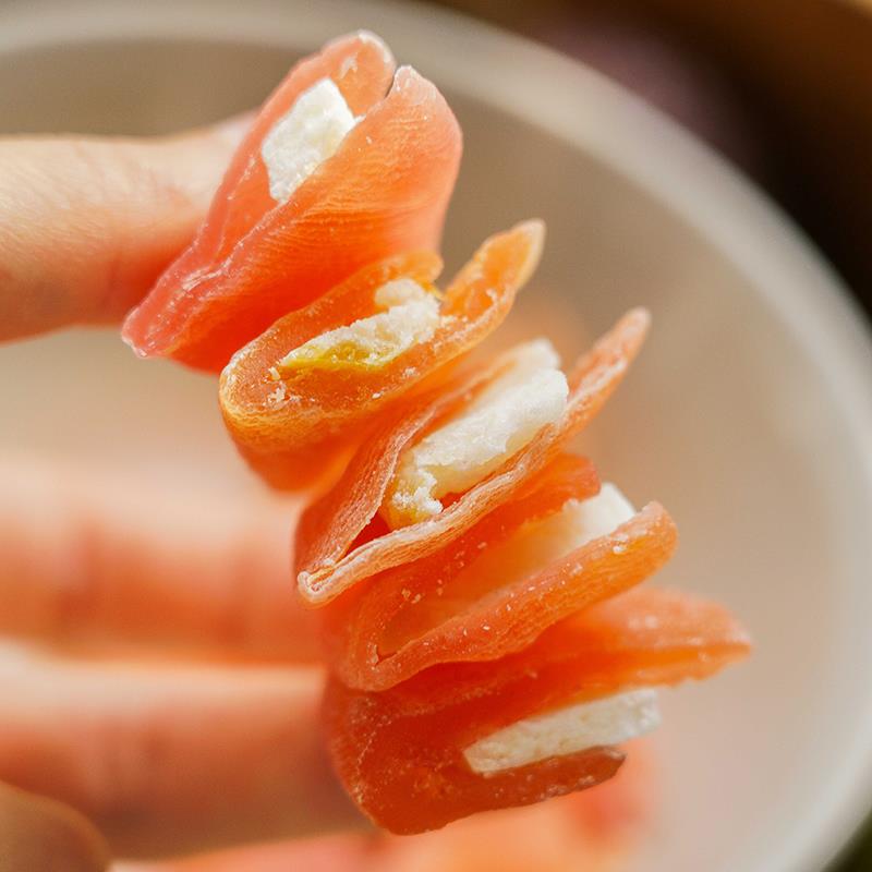 丰盛果气 百香唇柚 梅心芭乐 双重果味！柚见莓好零食果脯