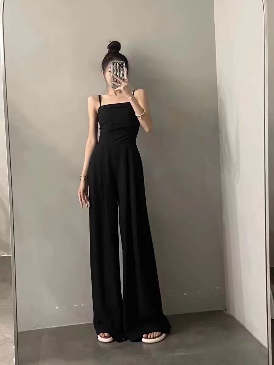 【仙女定制】高腰显瘦直筒连体裤套装时尚百搭韩版