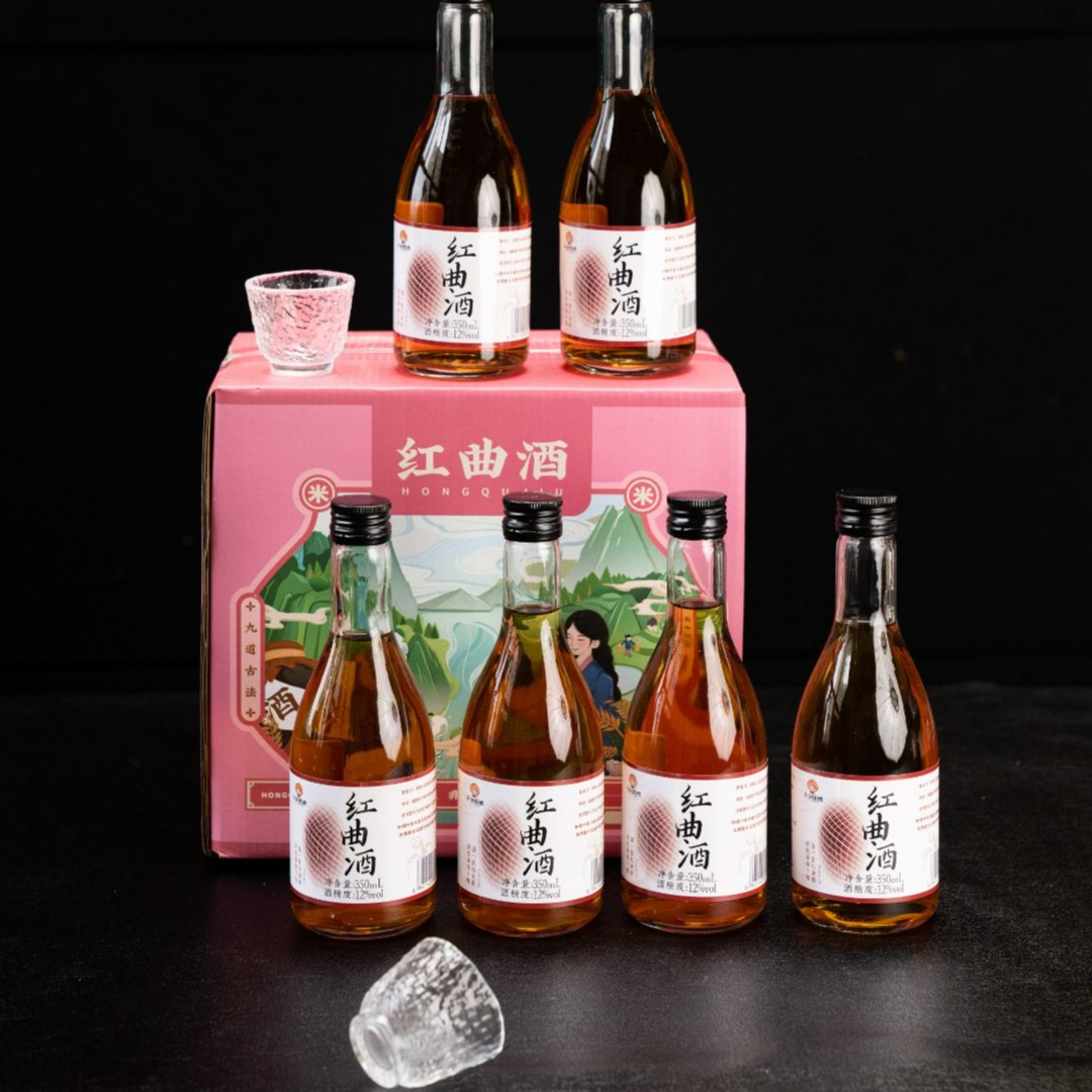 美伊方红曲酒12度半干型黄酒米酒女生酒月子酒传统陈酿正宗女人酒