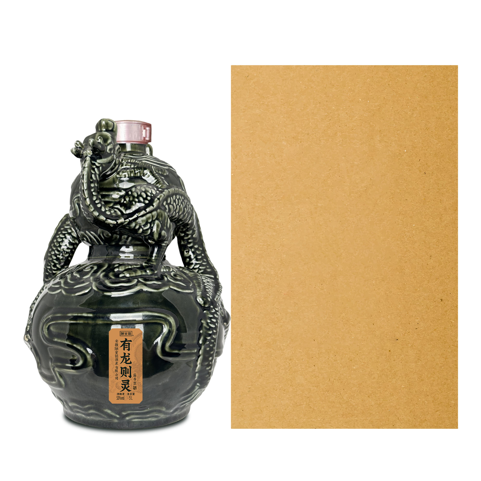 JINYUWAN/金裕皖陋室有龙则灵酒53度5000ml
