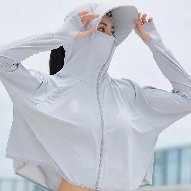 【李生严选】夏季女款冰爽带帽防晒衣LS