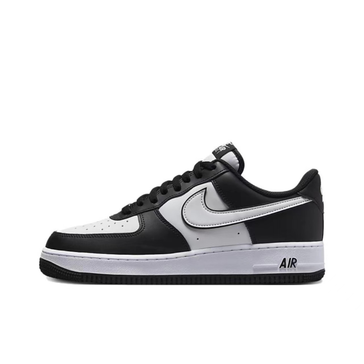 Nike/耐克【勒泰KL】男空军AF1AIRFORCE黑白熊猫低帮板鞋 DV0788001
