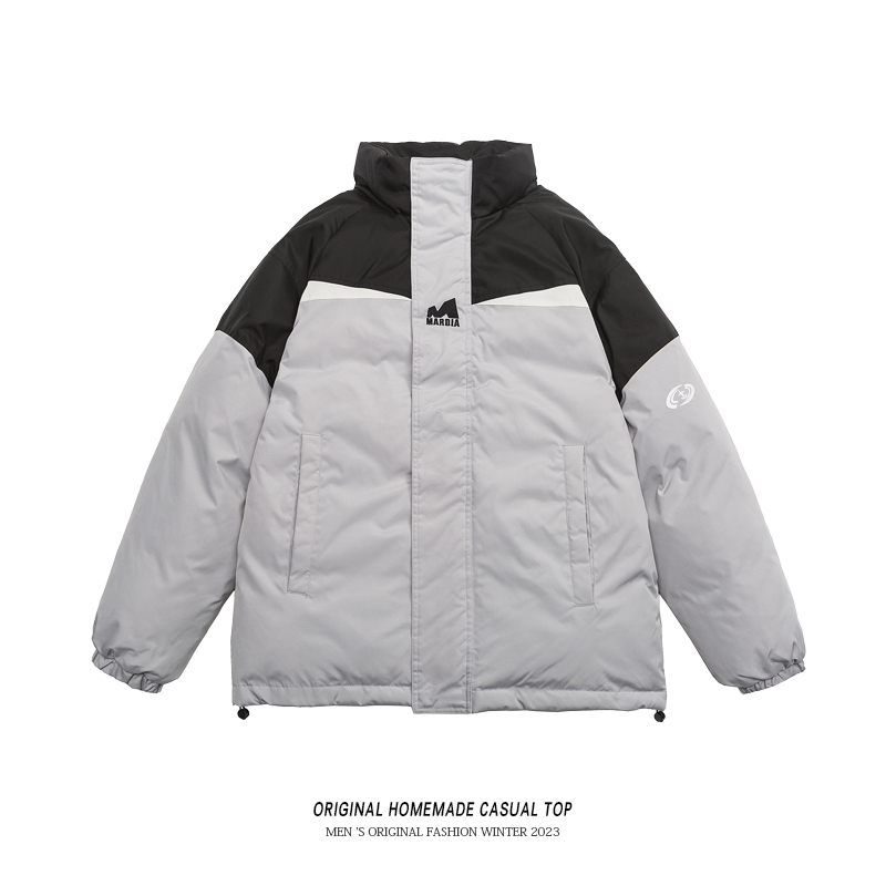 TIRED冬季复古连帽棉衣男女同款情侣山系保暖外套国潮加厚休闲服