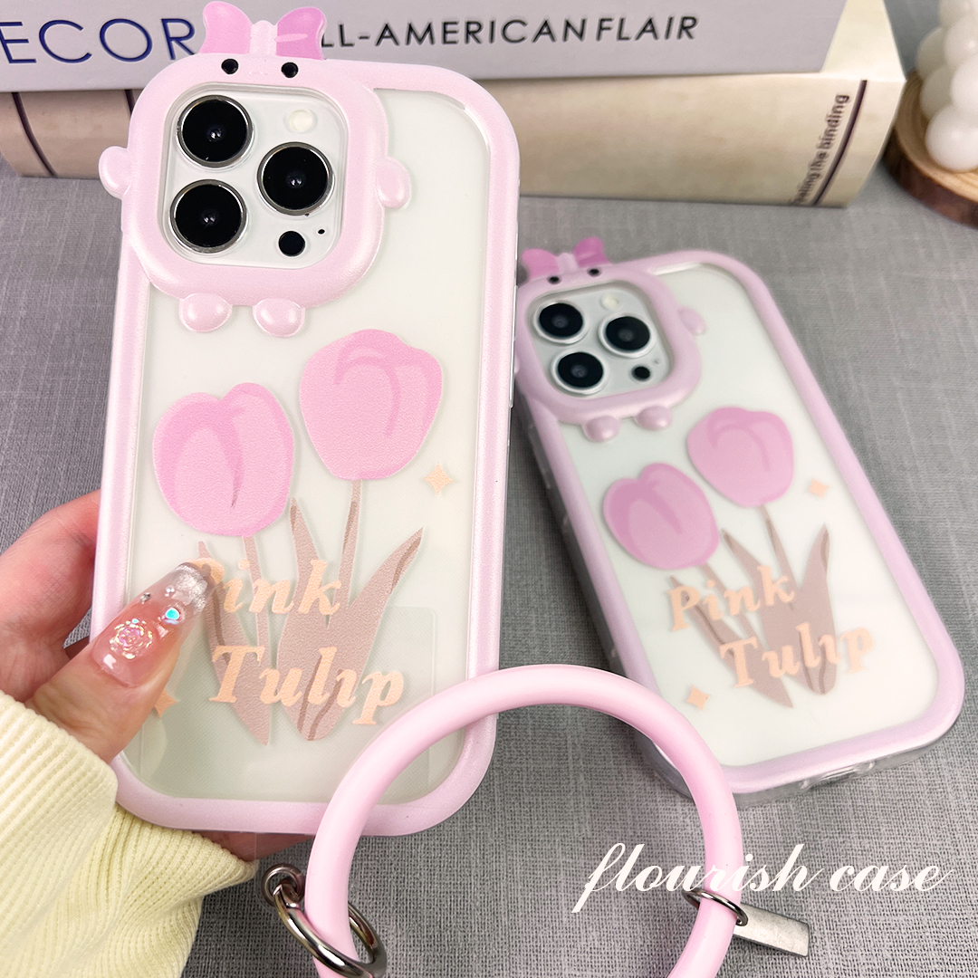 【苹果/华为/OPPO/VIVO/小米/荣耀】小怪兽小紫花ins透明手机壳