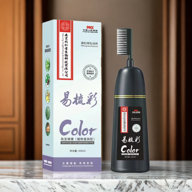 易梳彩染发啫喱（植物滋润型）