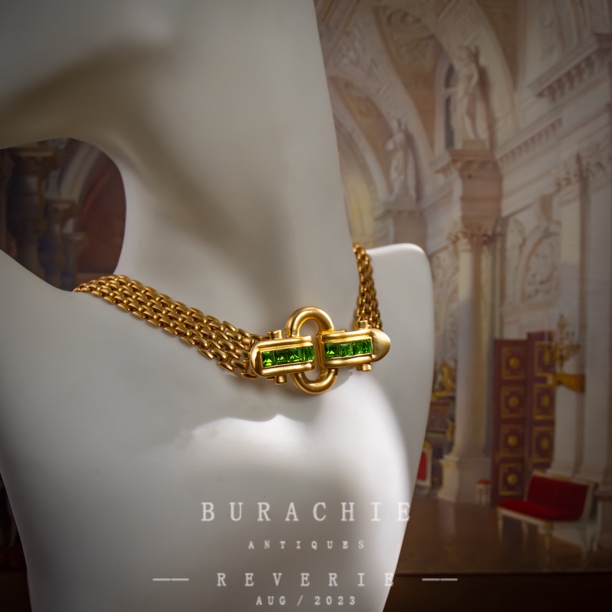 铜合金项链 尤金妮Trifi装饰项链 宋宋自留 8708 时尚 /BURACHIE