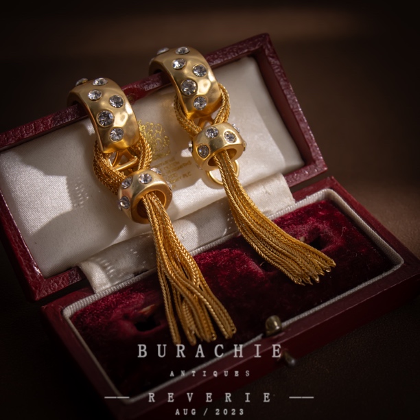 铜合金耳饰 法产｜香奶奶海盗爷/2675系列KennthJAY流苏BURACHIE