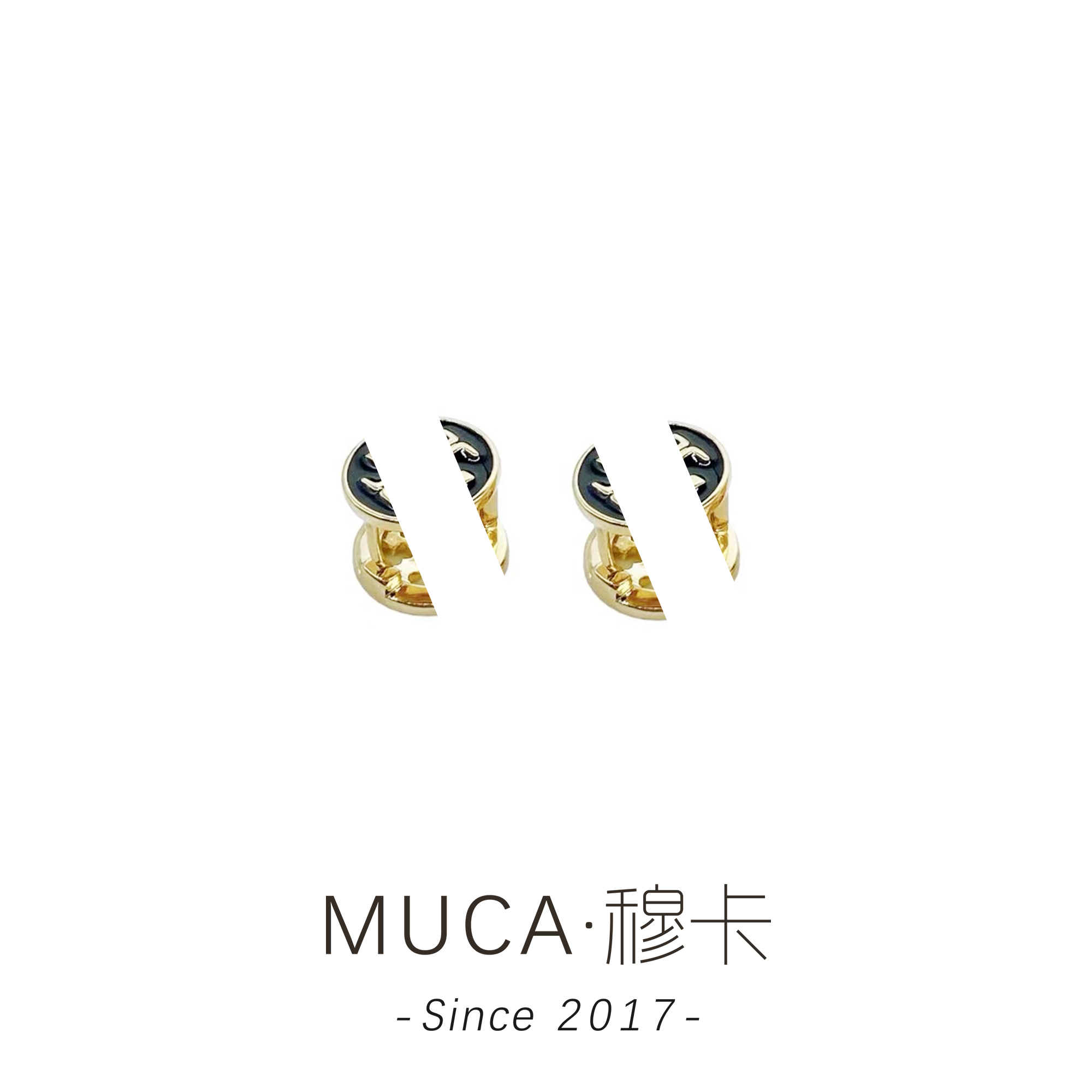 铜合金合成锆石耳饰  时尚百搭气质轻奢简X252