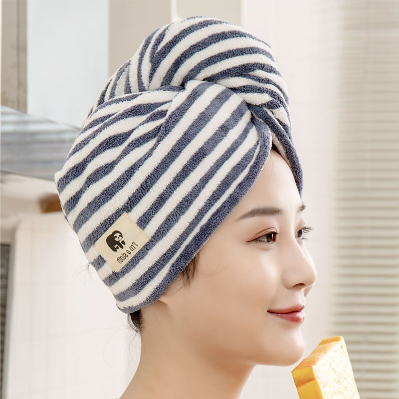 干发帽女居家双层加厚吸水速干包头毛巾擦洗头发2022新款浴帽神器