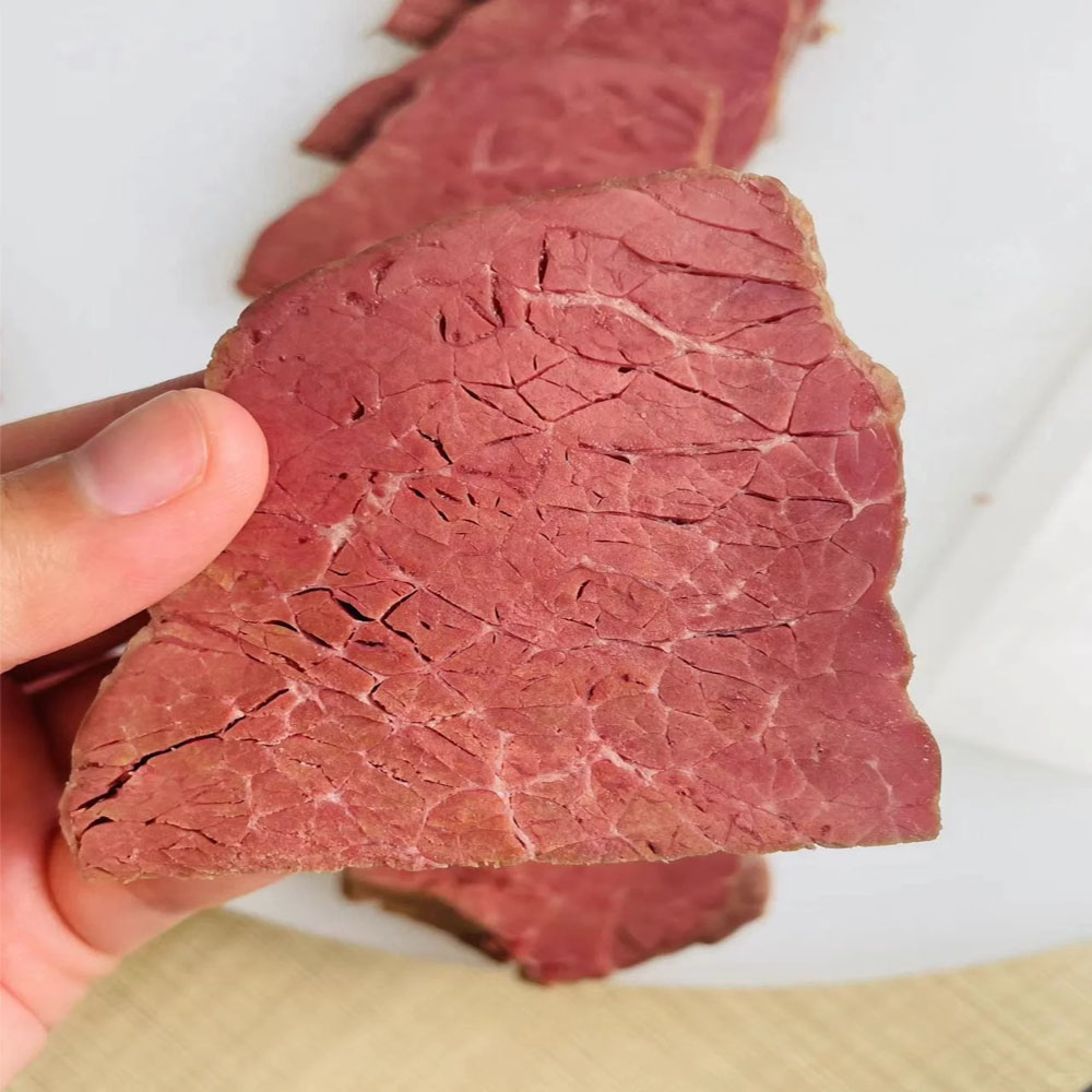 【河南老味】京东发货五香即食牛肉真空包装新鲜500克一袋2斤起拍