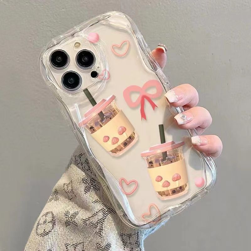 苹果14手机壳iPhone13promax水波纹12软11透明xr新款x/xs全包6/6p