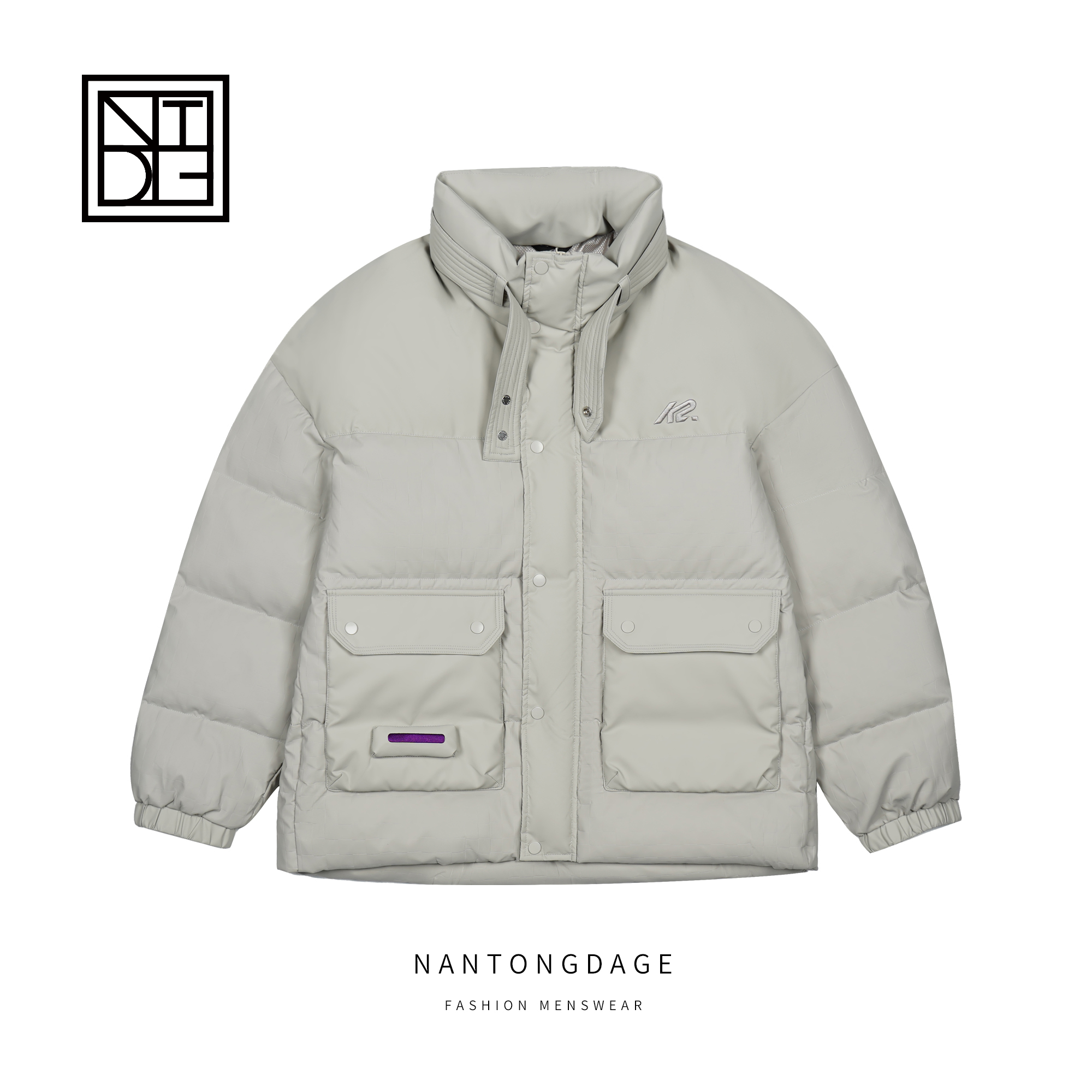 冬季男休闲立领羽绒服休闲保暖潮流外套 Y13-5502