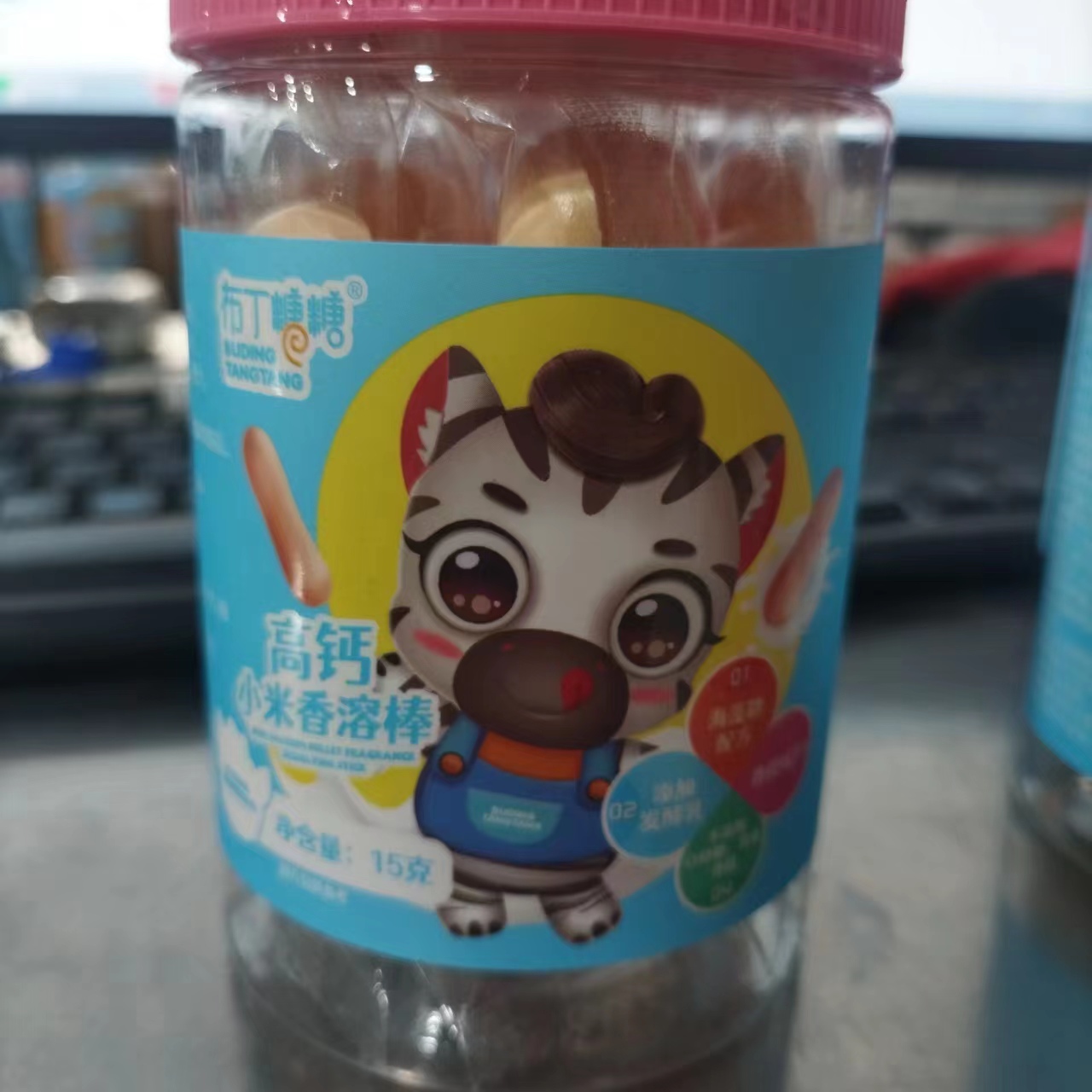 布/丁/糖糖 小米香溶棒15g