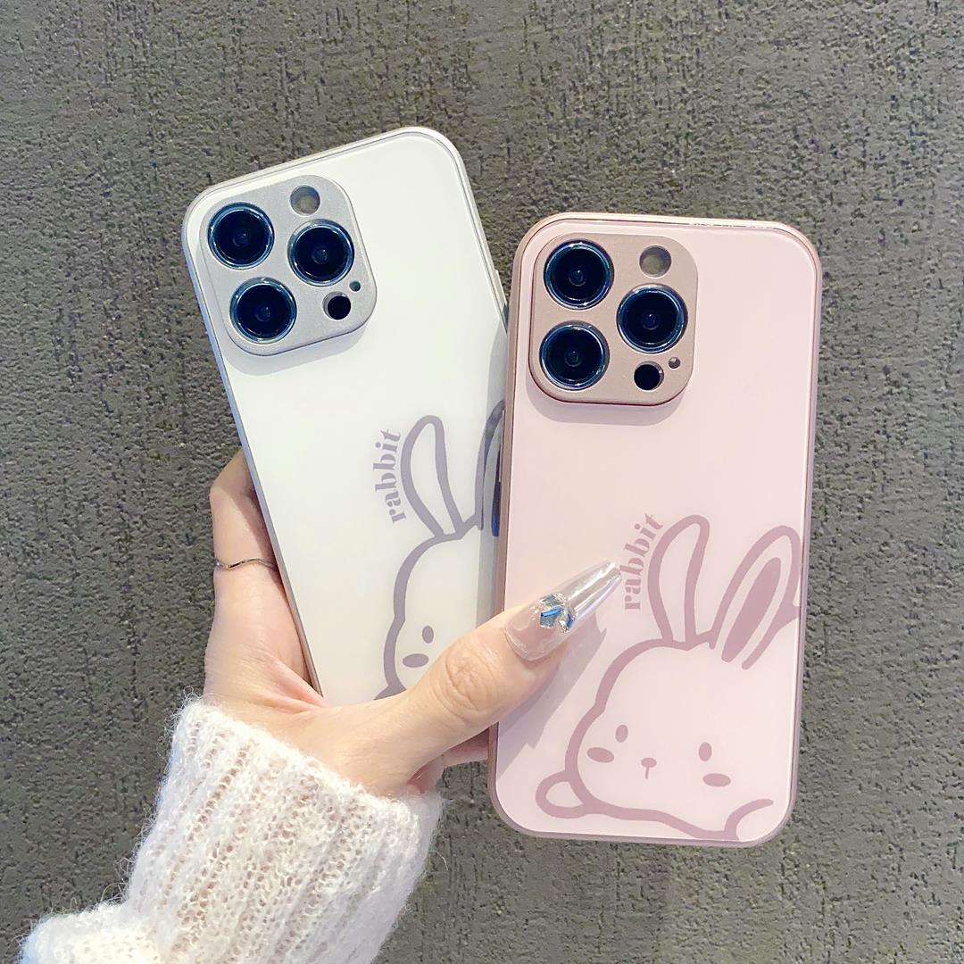 适用于苹果15华为/小米/OPPO/VIVO手机壳14promax玻璃壳13新款12