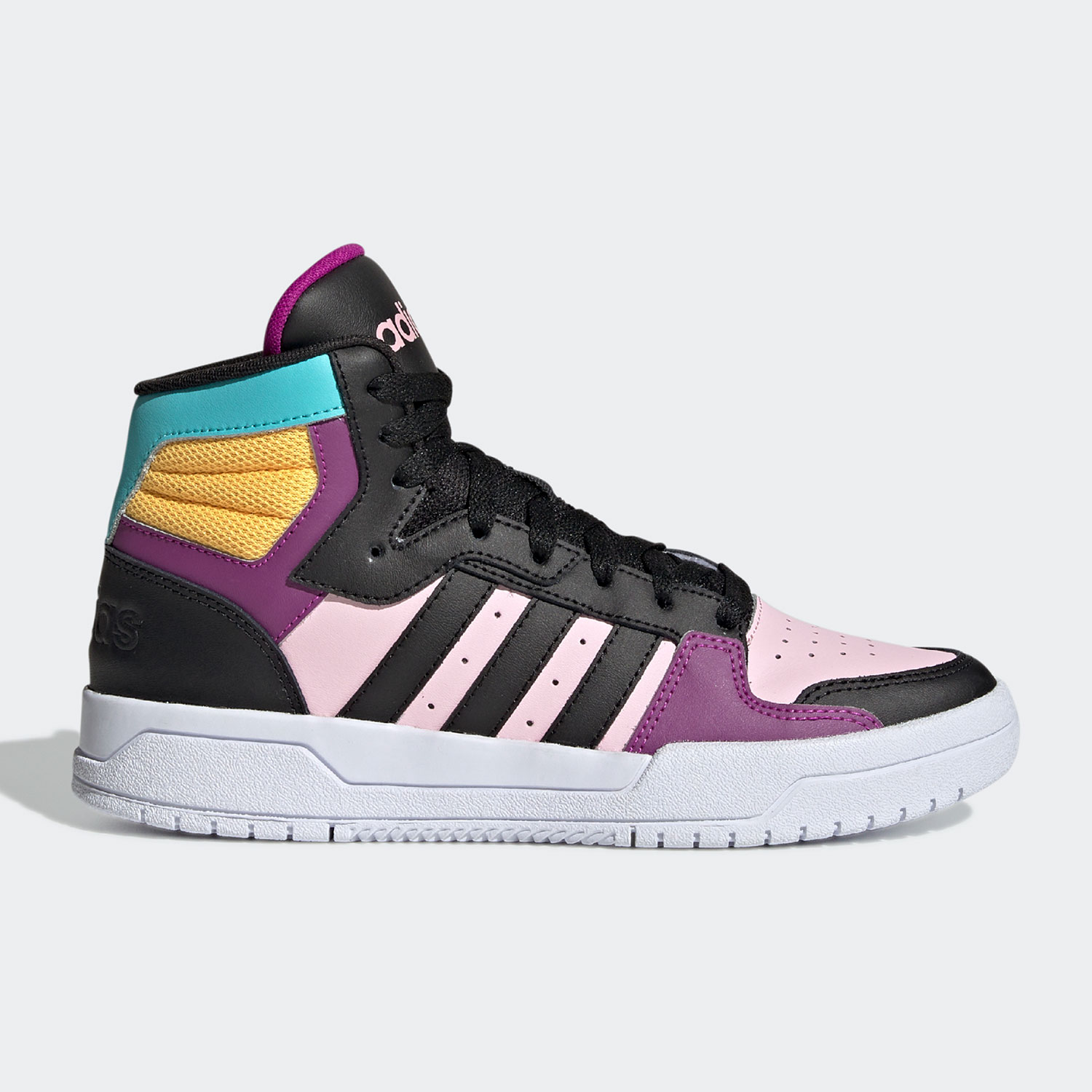 阿迪达斯/Adidas正品Neo 女子女款运动高筒高帮休闲篮球鞋 GY7595