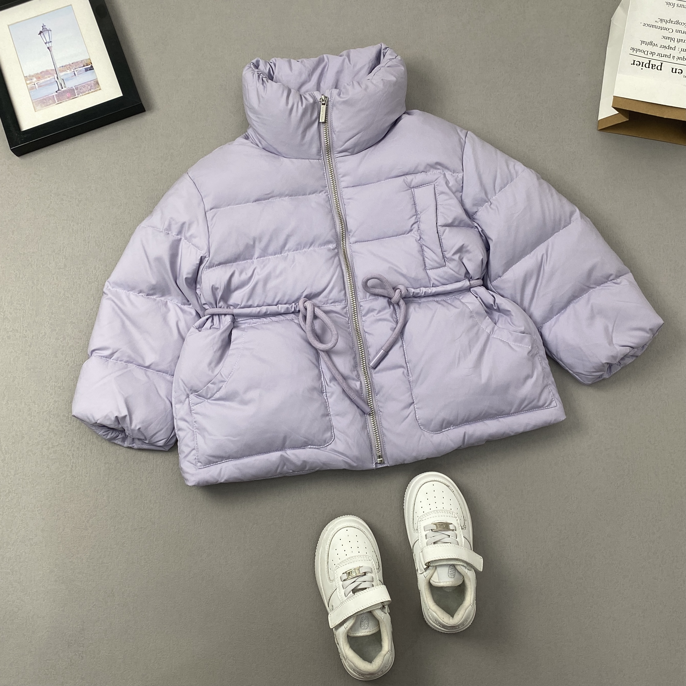 5330羽绒服紫色（nn）