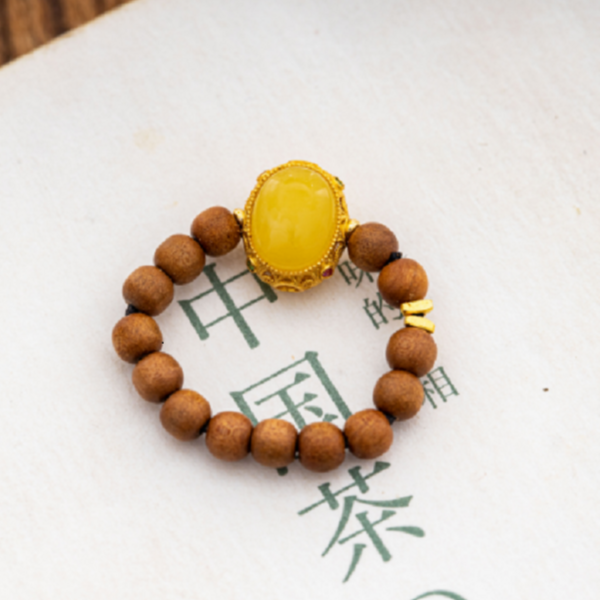 老山檀 戒指 木艺品 手串把玩件