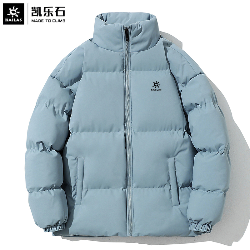 凯乐石男士棉衣冬季保暖加厚立领宽松运动棉服休闲大码面包服外套