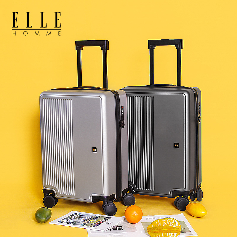 ELLEHOMME法国品牌行李箱拉链拉杆箱