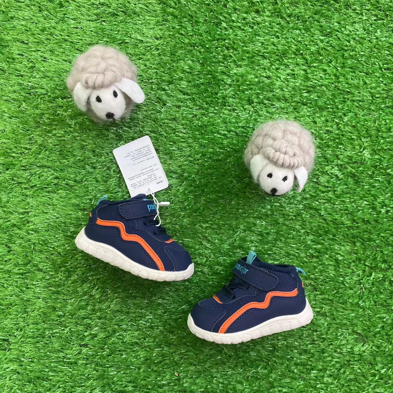 【加棉新款】1229/PXL/时尚儿童鞋加棉舒适减震健康休闲减震机能鞋