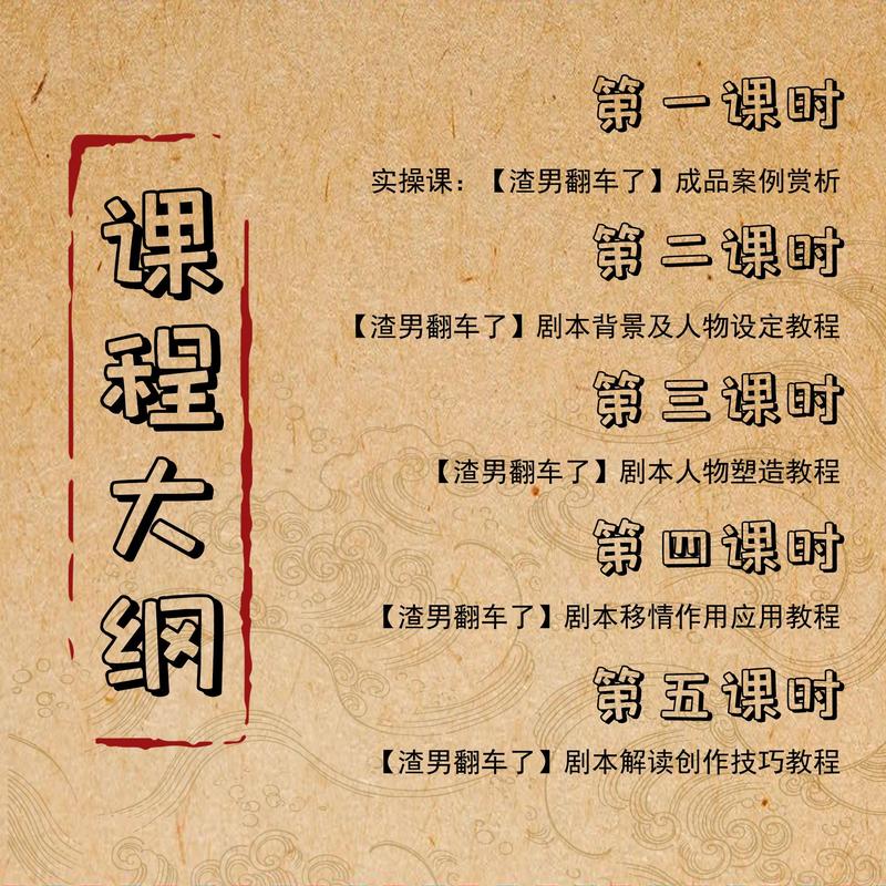 渣男翻车了成片及剧本教程