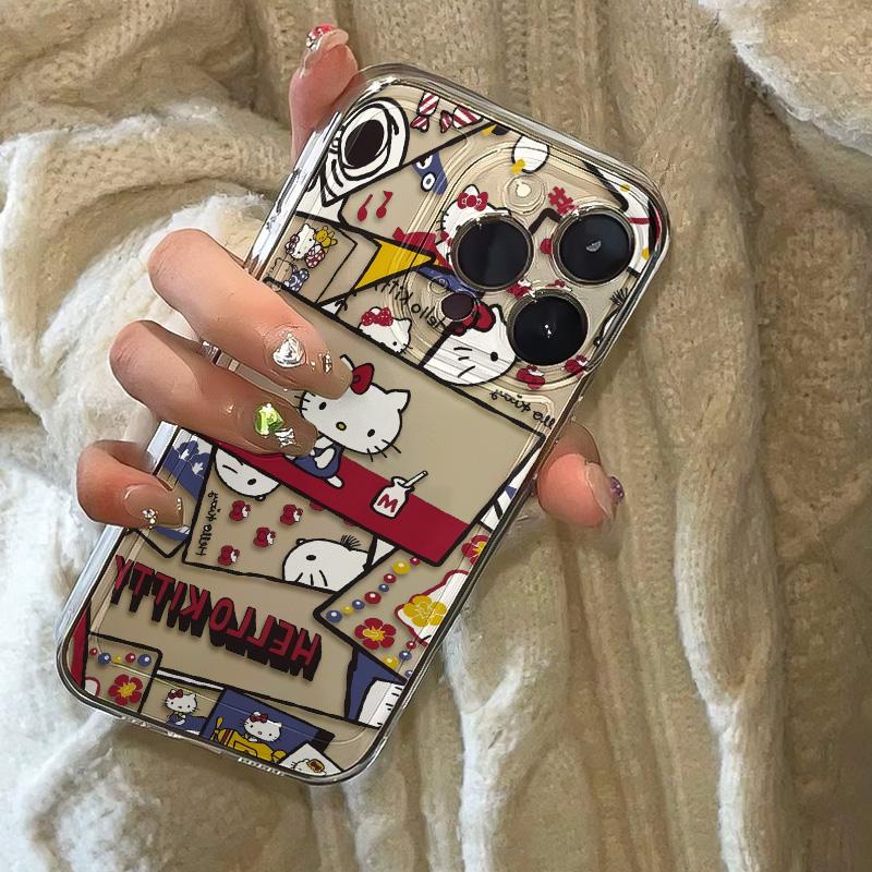 贴纸kt苹果小米oppovivo华为适用iPhone12/13/14/15手机壳全包