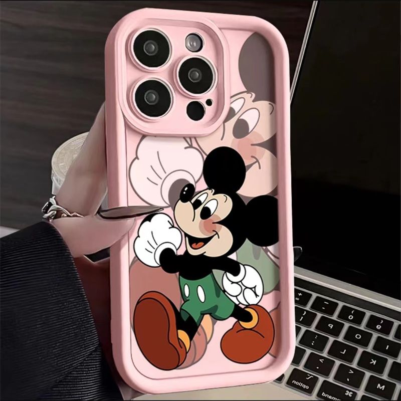 米老鼠iphonel5苹果手机壳14promax新款13pro防摔12高级11全包潮