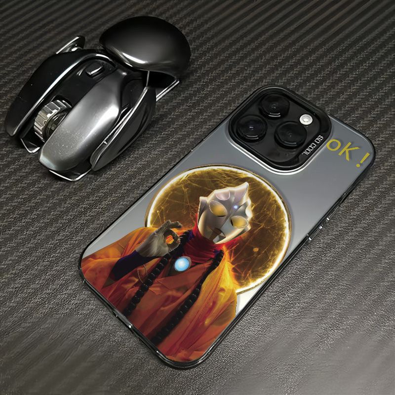 佛门迪迦苹果14pro手机壳iphone13/15promax高级感12/11网红xs/xr