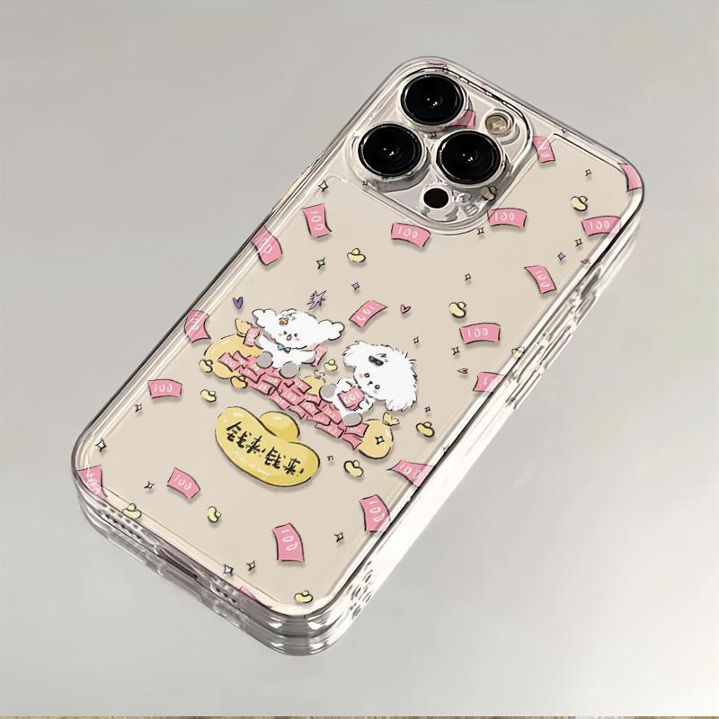发财小狗适用苹果小米oppovivo华为iPhone12/13/14/15
