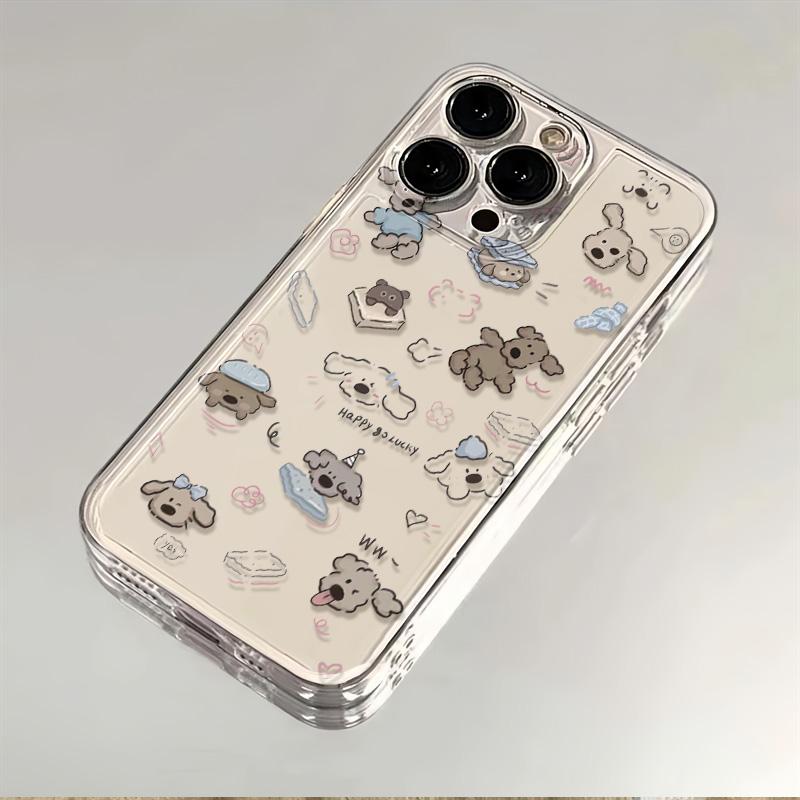 玩耍小狗适用苹果小米oppovivo华为iPhone12/13/14/15手机壳