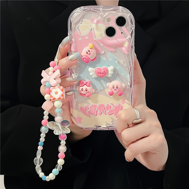 【这家壳】少女心星卡比iPhone13苹果14手机壳12promax链条XSXR软8p