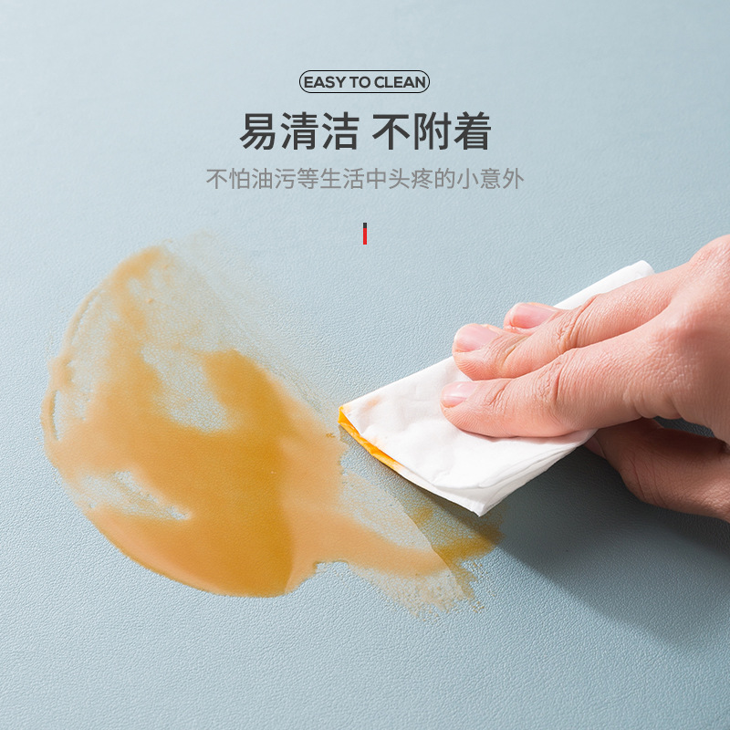 a粉丝福利皮革鼠标垫防水防滑环保简约电脑键盘