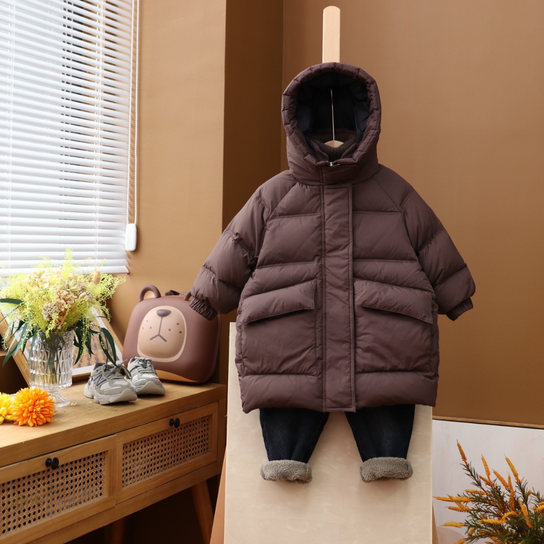 儿童羽绒服男女童90白鸭绒上衣男女宝冬季加厚保暖外套TYB-4Y003