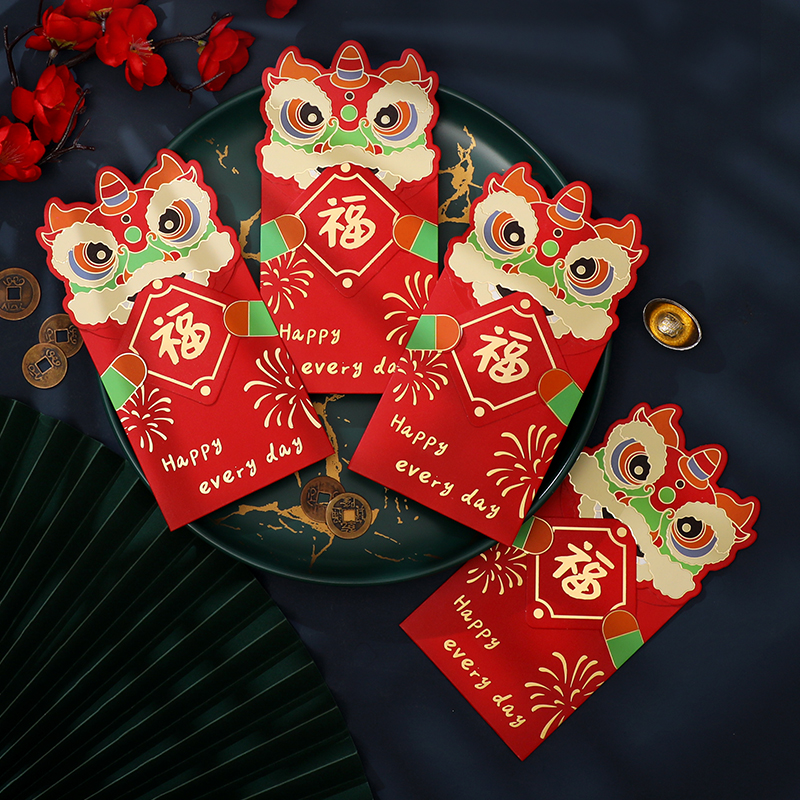 2024新年红包新款春节创意卡通创意个性过年拜年压岁红包袋利是封
